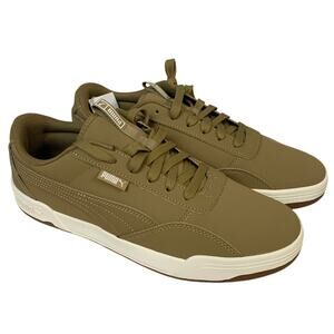 Puma Mens Size 9 Brown Skate Sneakers Lace Up Round Toe Low Top Athletic Shoes